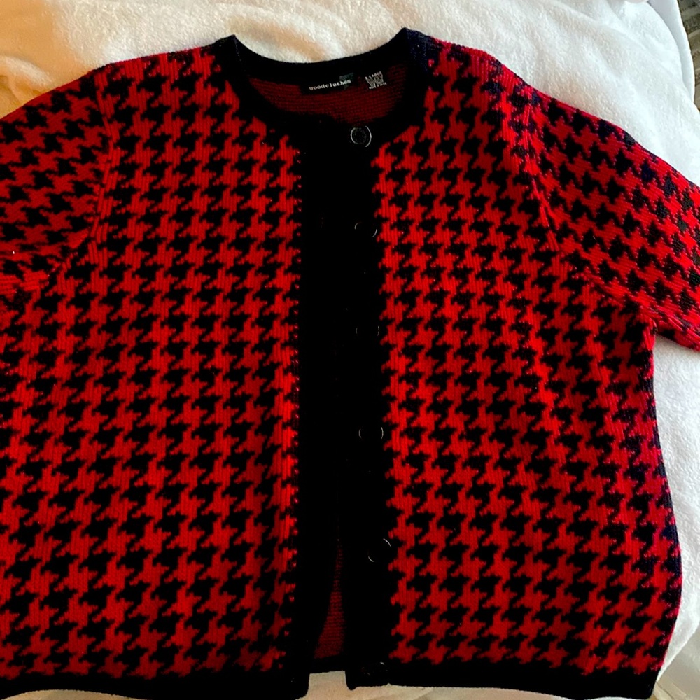HOUNDSTOOTH SWEATER